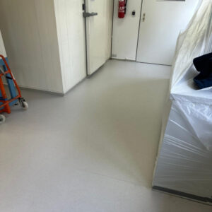 PVC Sicherheitsbelag im Labor