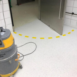 PVC Boden Verlegung im OP Saal